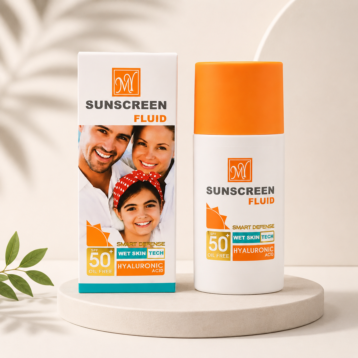 ضد آفتاب فلوئید مای مدل Hyaluronic Acid SPF50 حجم ۵۰ میلی‌لیتر
