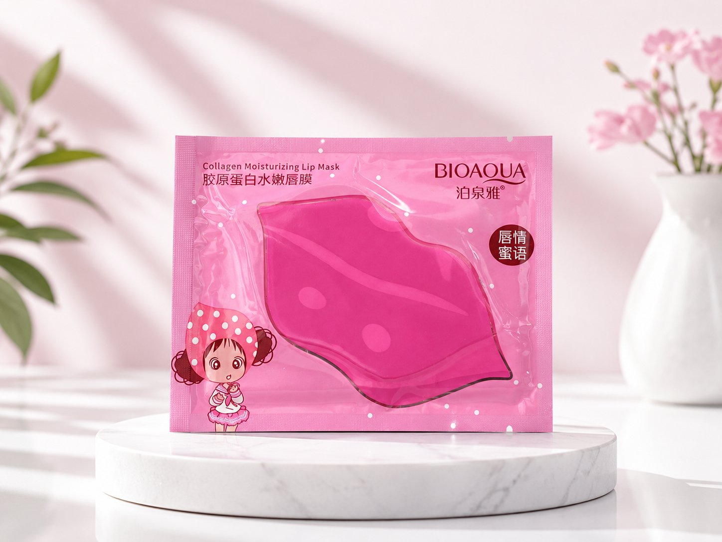 ماسک لب کلاژن آبرسان بیوآکوا (BIOAQUA Collagen Moisturizing Lip Mask) – وزن 8 گرم