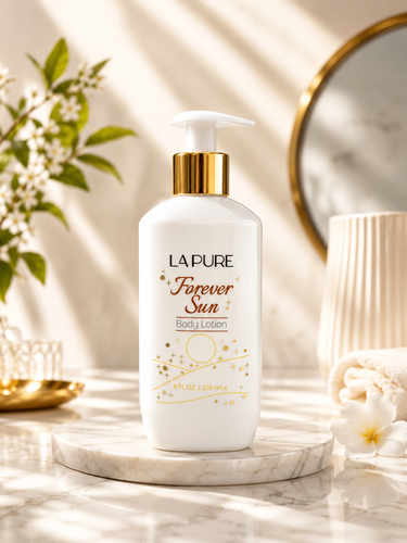 لوسیون بدن لاپیور (LAPURE) مدل Forever Sun Body Lotion با رایحه میوهای و گلی (Fruity-Floral) حجم 236 میلیلیتر